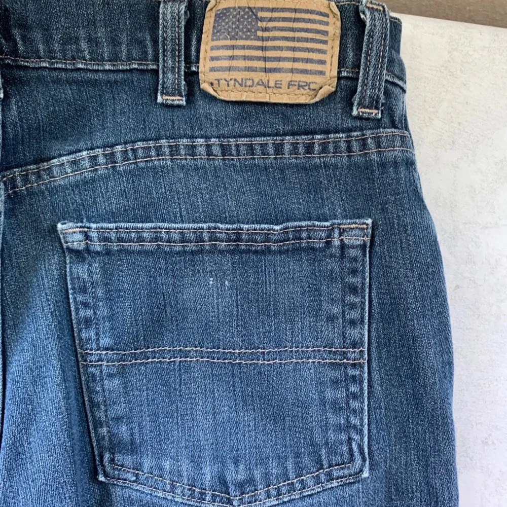 Tyndale PRO FRMC CAT 2 Flame Resistant Jeans Men 33x32 USA Made Workwear